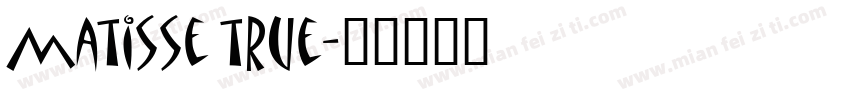 matisse true字体转换